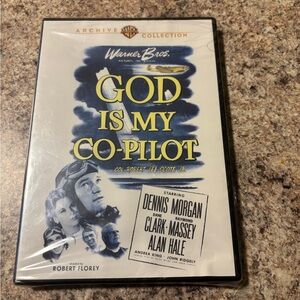 Warner Bros. God Is My Co-Pilot DVD - Black and White Cover